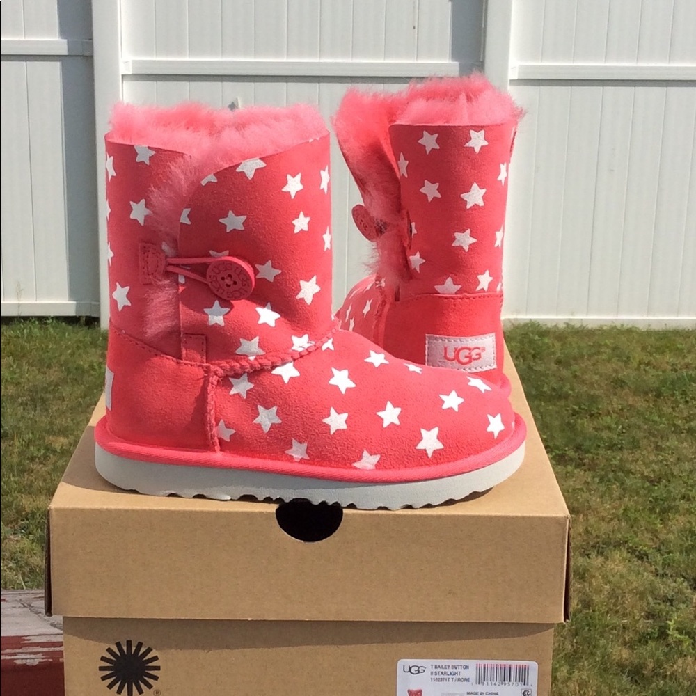 UGG T BAILEY BUTTON II STARLIGHT